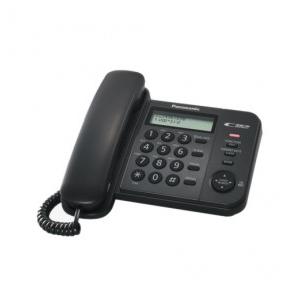 Panasonic KXTS-560 Black Corded Landline Phone LCD Display